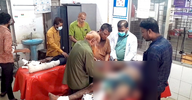 লক্ষ্মীপুরে মাইক্রোবাসের ধাক্কায় অটোরিকশার ৫ যাত্রী আহত