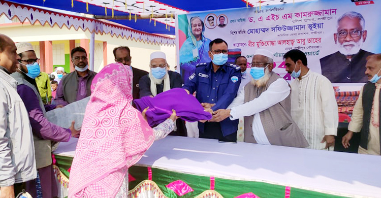 শীতে উষ্ণতা পেল ৮ হাজার মানুষ