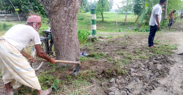 টিআর-কাবিটা প্রকল্পের কাজ না করেই বিল উত্তোলনের অভিযোগ