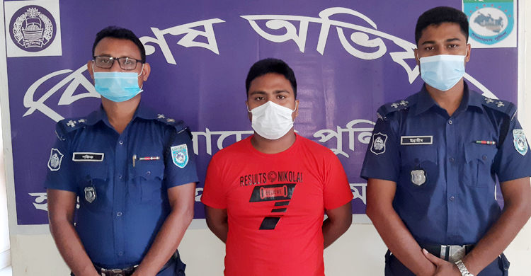 যৌতুকের জন্য স্ত্রীর পায়ের রগ কেটে দেয়া সেই স্বামী আটক