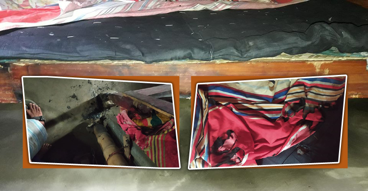 একই ঘরে বারবার আগুন, আতঙ্কে গ্রামবাসী