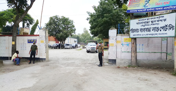 ঈদ উপলক্ষে ৬ দিন বন্ধ বাংলাবান্ধা স্থলবন্দর