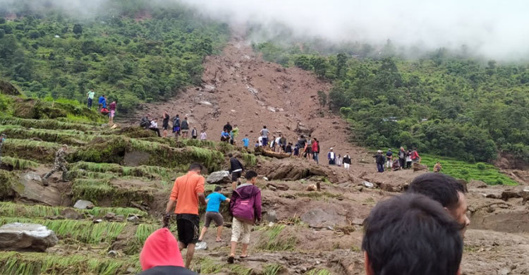 Landslides in Nepal kill 12 people, 21 missing