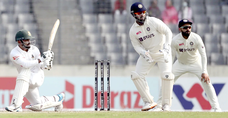 লড়ছেন লিটন, ১০৮ রানের লিড নিয়ে চা-বিরতিতে বাংলাদেশ