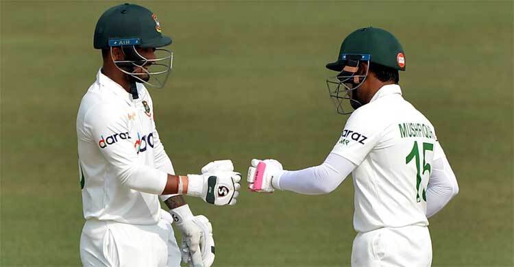 দ্বিতীয় সেশনে কোনো উইকেট নয়, যোগ হলো ১০২ রান