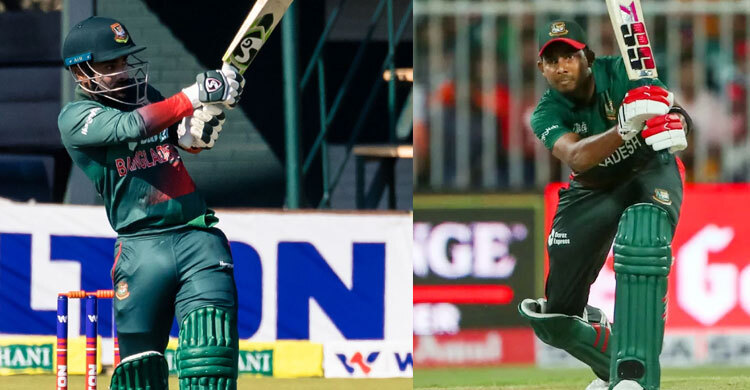 একের পর এক উইকেট হারিয়ে বিপদে বাংলাদেশ
