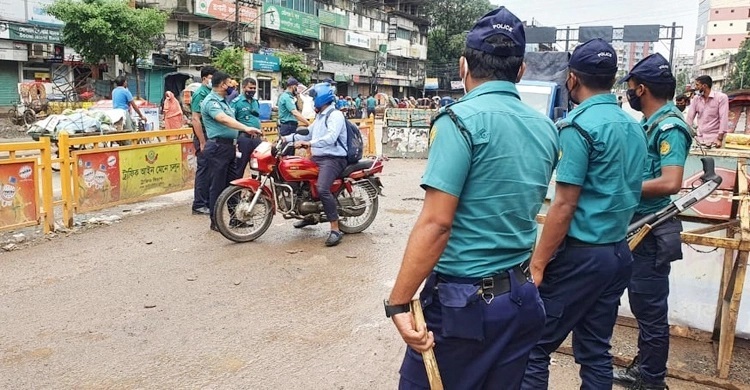 621 held in Dhaka on 3rd day of strict lockdown