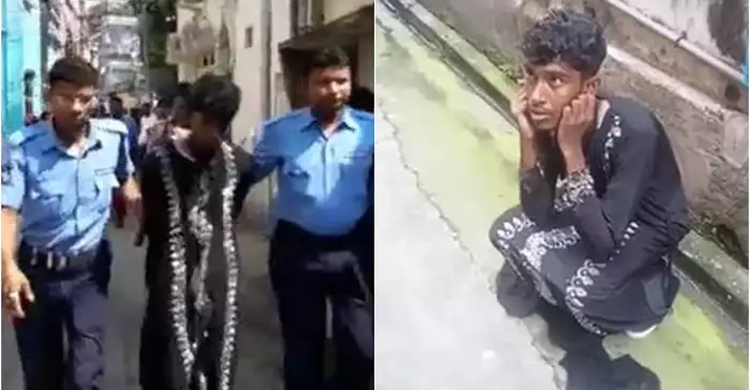 প্রেমিকার সঙ্গে দেখা করতে বোরকা পরে গার্লস হোস্টেলে প্রেমিক!