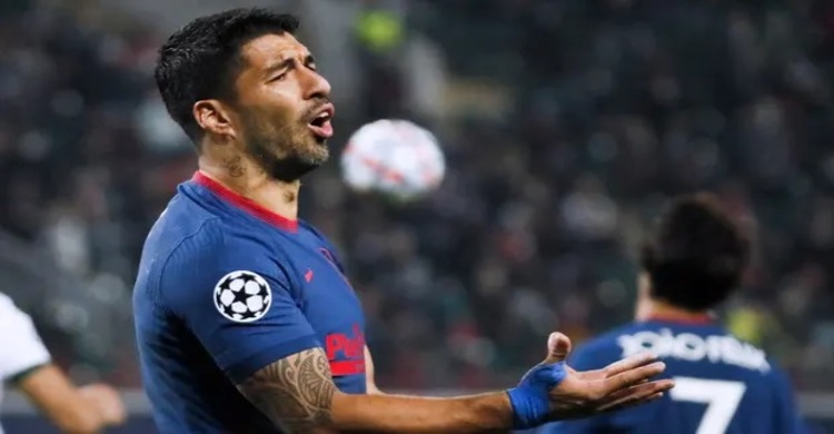 Suarez to miss Atletico's clash with Barca