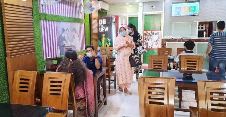 মাস্ক না পরায় রাজধানীতে শতাধিক ব্যক্তিকে জরিমানা