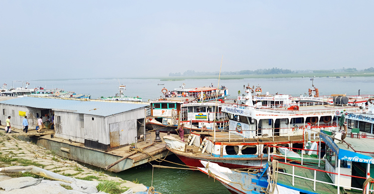 বাংলাবাজার-শিমুলিয়া নৌরুটে রাত ১০টা পর্যন্ত চলবে লঞ্চ