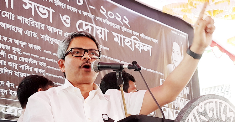 ‘দেশ কখনোই শ্রীলঙ্কা হবে না কারণ আওয়ামী লীগে তারেক রহমান নেই’