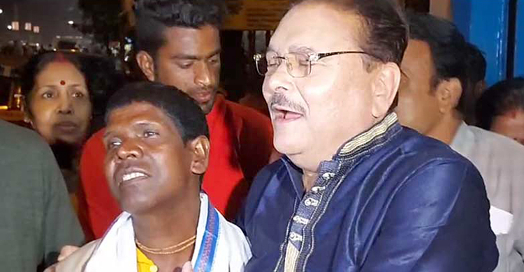 তৃণমূলের প্রচারে ‘কাঁচা বাদাম’ খ্যাত ভুবন বাদ্যকর