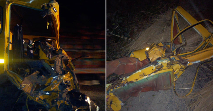 মাগুরায় ট্রাক-নছিমনের সংঘর্ষে গরু ব্যবসায়ীসহ নিহত ২