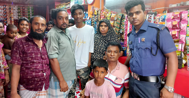 পুলিশের সহযোগিতায় বাবা-মায়ের কোলে ফিরলো মিহান