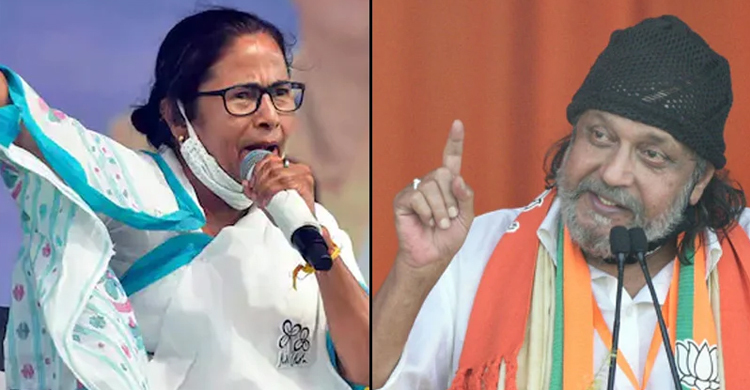 ‘সিনেমার গোখরা দেখেছ, আসল গোখরা দেখনি’, মিঠুনকে মমতা