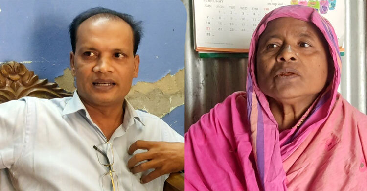 জমি লিখে না দেওয়ায় মারধরের হুমকি, থানায় গেলেন মা