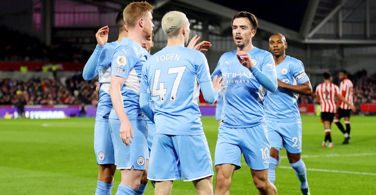 টানা দশম জয়ে পঞ্চাশ ছুঁয়ে বছর শেষ ম্যান সিটির