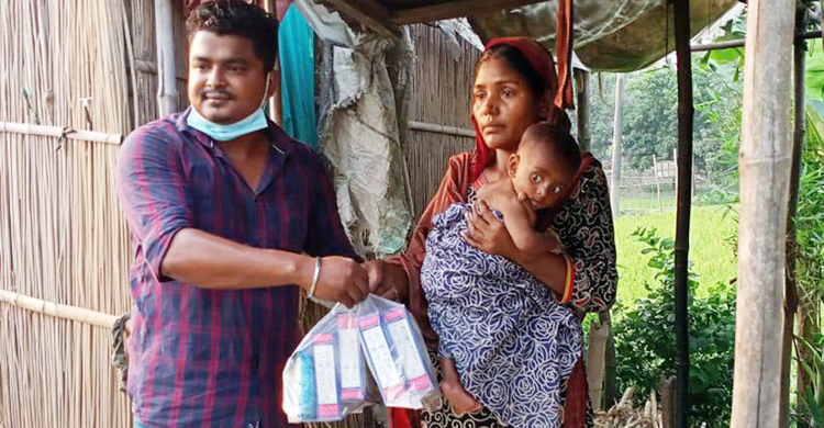 ৩৩৩-এ কল দেয়া সেই মায়ের পাশে ফুটবলার সোহেল রানা