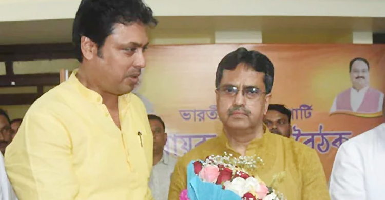 ত্রিপুরার নতুন মুখ্যমন্ত্রী মানিক সাহা