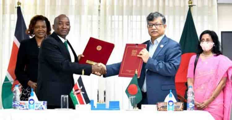 Bangladesh, Kenya sign two MoUs