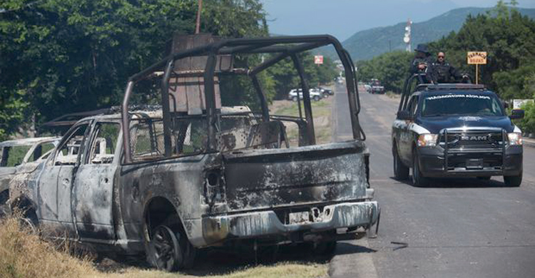 মেক্সিকোতে গোলাগুলি, ৪ পুলিশসহ নিহত ১৪