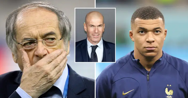 জিদানকে অপমান: ফ্রান্স ফুটবল প্রধানের মন্তব্যে খেপেছেন এমবাপে