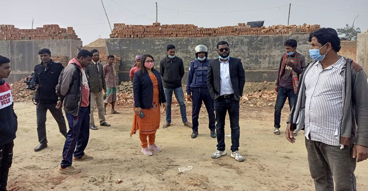 মেহেরপুরে ৬ ইটভাটাকে সাড়ে ১৪ লাখ টাকা জরিমানা