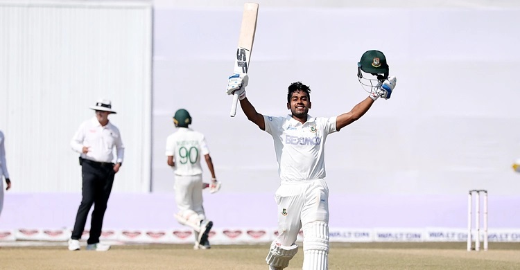 Miraz century puts Bangladesh in command against West Indies