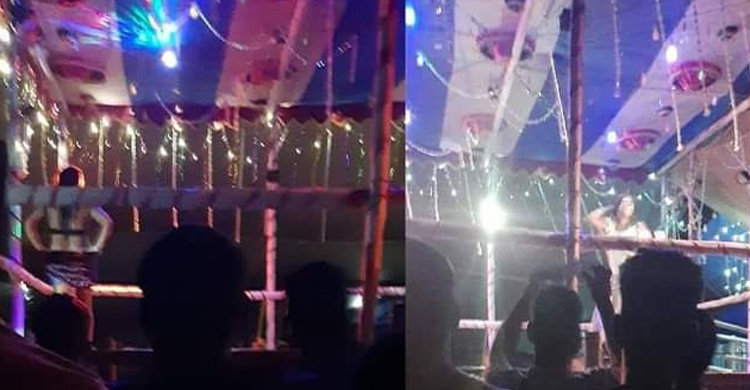 মুক্তিযুদ্ধের বিজয় মেলায় ‘নগ্ন নৃত্য’, আয়োজনে আ’লীগ নেতারা