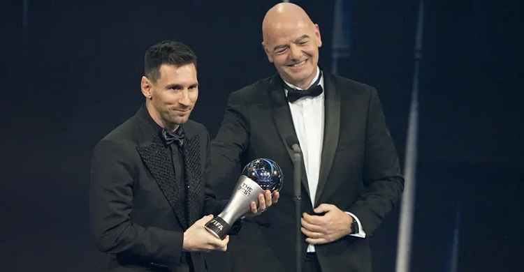 Messi and Putellas voted best players at FIFA awards again