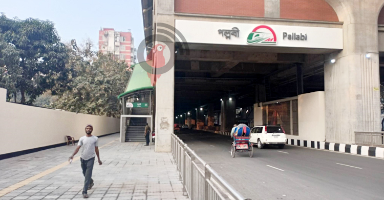 ঝকঝকে করা হচ্ছে পল্লবী স্টেশন, বুধবার থেকে থামবে মেট্রোরেল