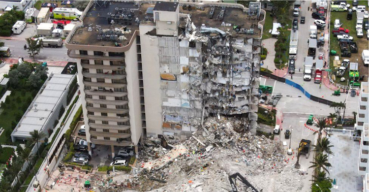 Miami collapse: Remaining structure demolished over safety fears