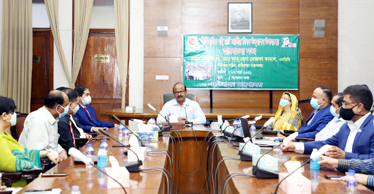 নানা কর্মসূচিতে প্রতিরক্ষা মন্ত্রণালয়ে ৭ মার্চ উদযাপন