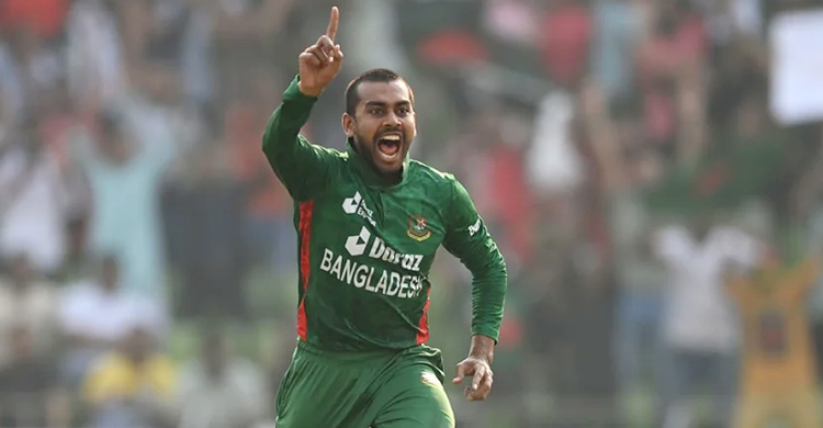 অলরাউন্ডিং পারফরম্যান্সে ম্যাচসেরা মিরাজ