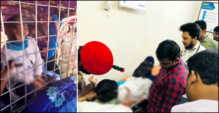 কেন্দ্রে যাওয়ার পথে গাড়ির ধাক্কায় গুরুতর আহত পরীক্ষার্থী