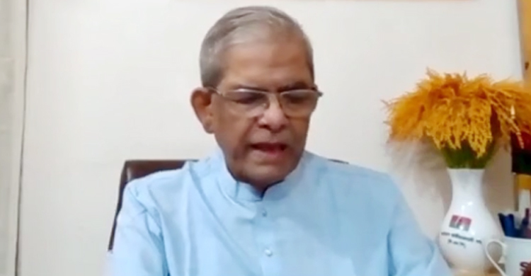 প্রধানমন্ত্রী তার দায় এড়াতে পারবেন? প্রশ্ন ফখরুলের