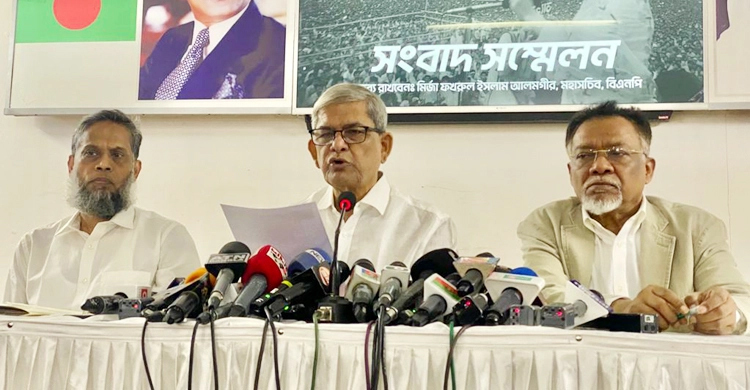 BNP won't sit in talks with Hasina: Fakhrul