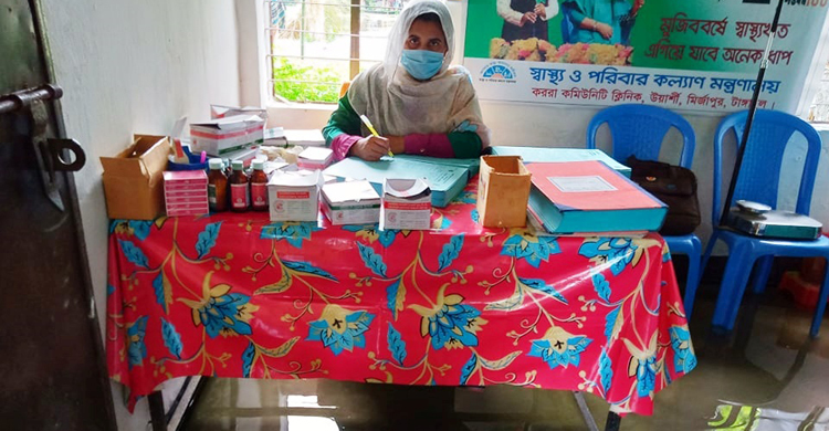 বন্যায় পানিবন্দি মির্জাপুরের ১৬ হাজার পরিবার