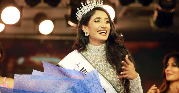 মিস ইউনিভার্সের মূল মঞ্চের টিকিট পেলেন মাগুরার  মিথিলা