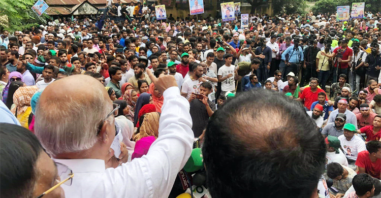 রাস্তায় আসুন, পরীক্ষা হবে: আওয়ামী লীগকে মোশাররফ