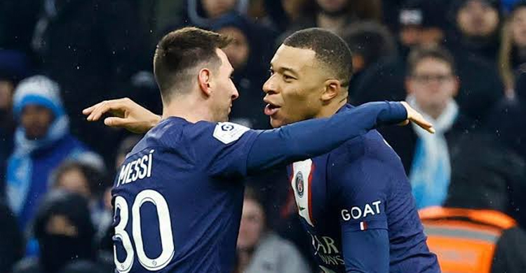 মেসি-এমবাপের মাইলফলকের ম্যাচে পিএসজির জয়
