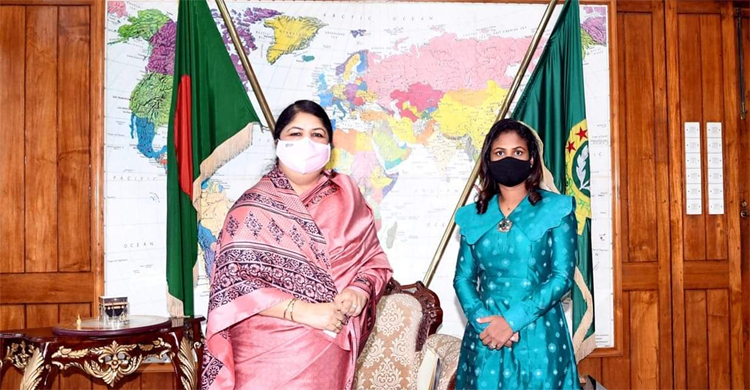 স্পিকারের সঙ্গে মালদ্বীপের হাইকমিশনারের সাক্ষাৎ