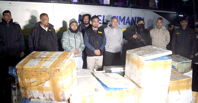 যশোরে জেলিপুশ করা ১২০০ কেজি চিংড়ি ধ্বংস