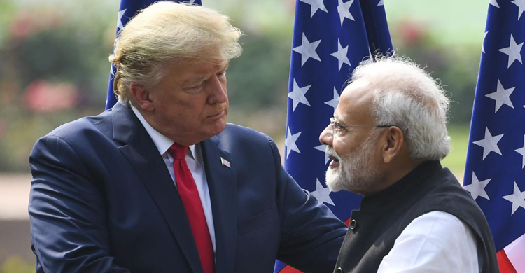 ‘বন্ধু’ ট্রাম্পের সঙ্গে মোদির ২৫ মিনিটের ফোনালাপ