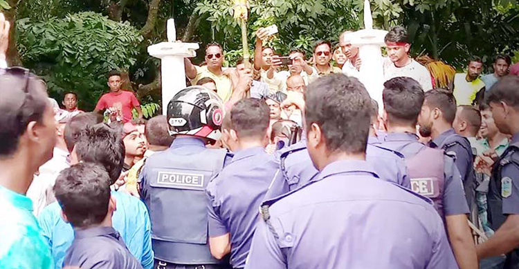 মদনে আ’লীগ-বিএনপির সংঘর্ষে আহত ২০