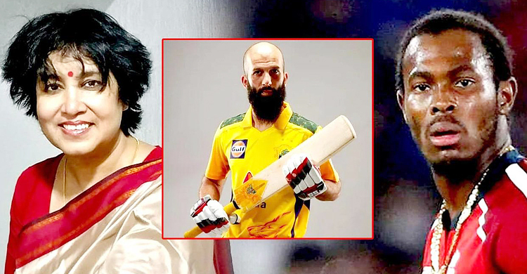 মঈনকে ‘আইএস সদস্য’ অপবাদ তসলিমার, ইংল্যান্ড ক্রিকেটে তোলপাড়