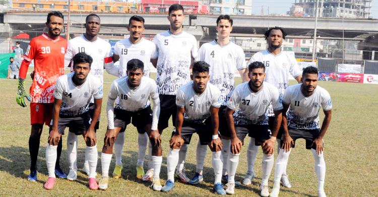 এগিয়ে গিয়েও পয়েন্ট হারালো মোহামেডান