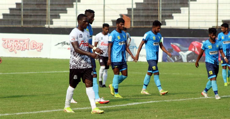 হ্যাটট্রিক করেও মোহামেডানকে জেতাতে পারলেন না দিয়াবাতে