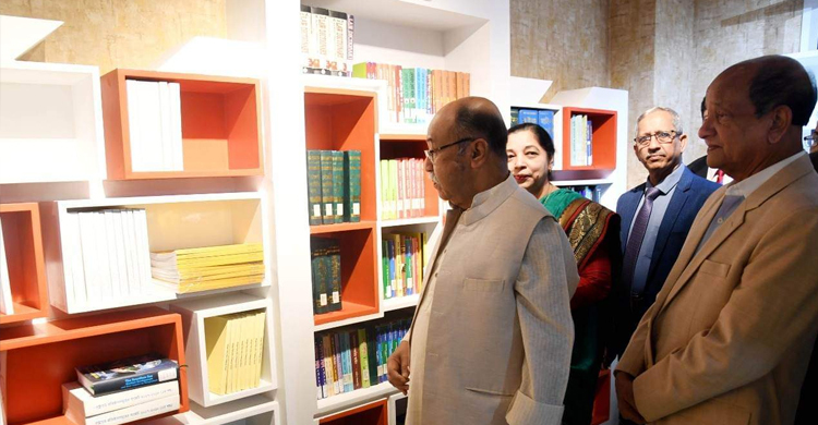 শিল্প মন্ত্রণালয়ে ই-লাইব্রেরি ও ডে-কেয়ার সেন্টার উদ্বোধন